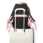Mochila para Menina com Laço e Pompom Viagem