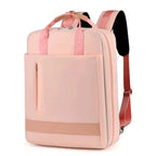 mochila para pc senhora rosa
