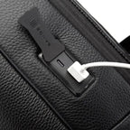 Mochila Pele Homem Anti-Roubo usb