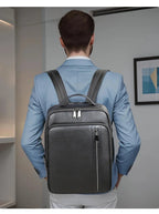 Mochila de Pele Homem Business