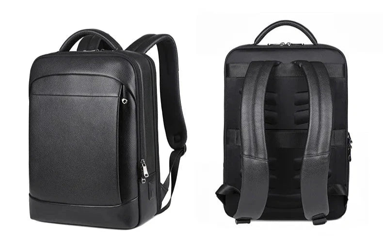 Mochila Pele Homem Executiva preta