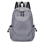 mochila homem pequena impermeavel cinza