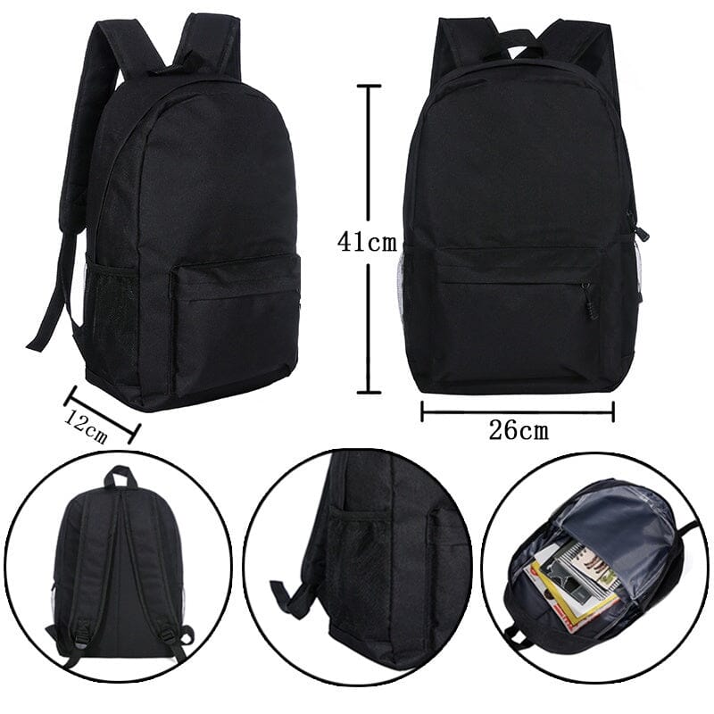 Mochilas com Nome Personalizadas Arco-Íris