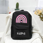 Mochilas Personalizada com Nome Arco-Íris