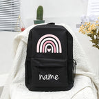 Mochila com Nome Personalizadas Arco-Íris