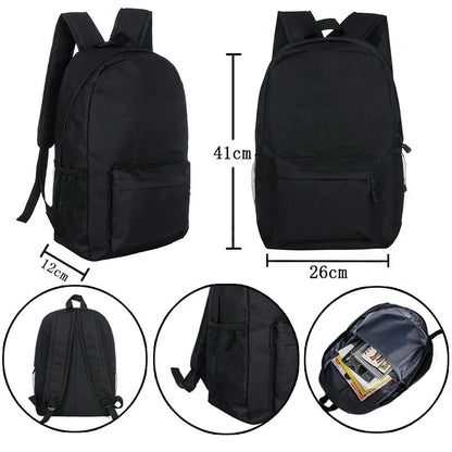 Mochila Personalizada com Nome Feminina preta
