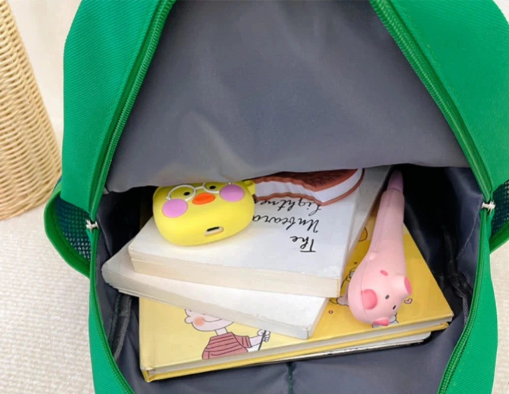 mochila dinossauro personalizada infantil com nome criança