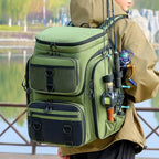 Mochila Pesca com Suporte Canas