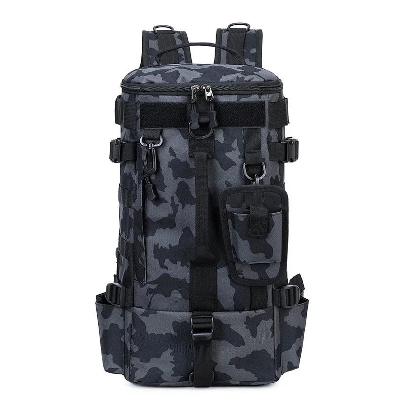 Mochila Pesca com Suporte para Canas tatica