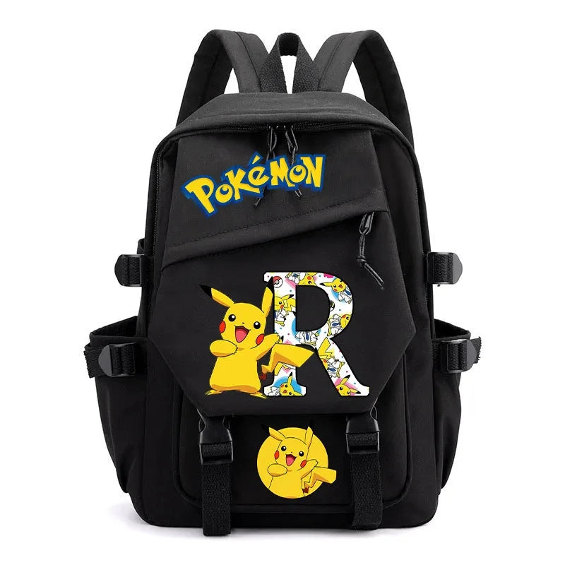 Mochila Pikachu com Letra R