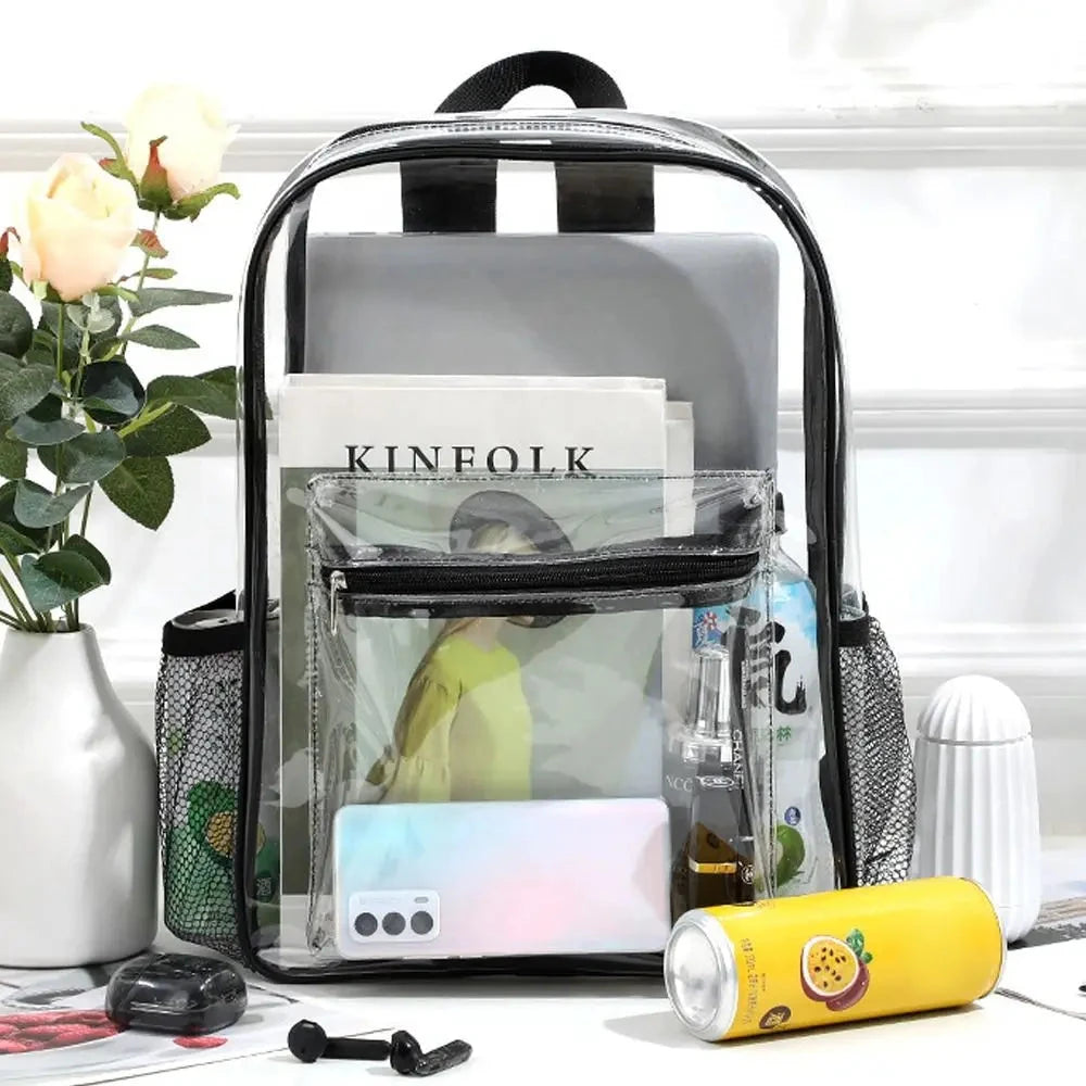 Mochila Plastico Transparente