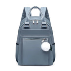mochila feminina pompom