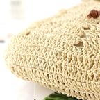 Mochila Praia Feminina palha