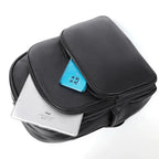 Mochila de Pele Preta