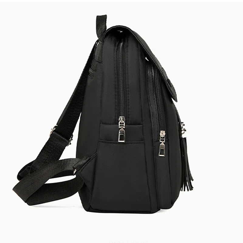 mochila pequena feminina preta 