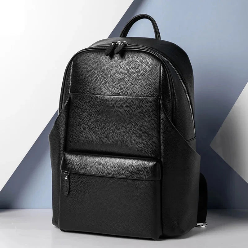 Mochila Preta Pele