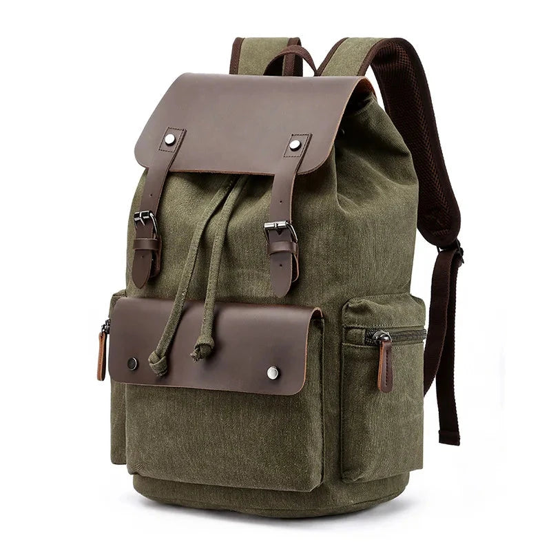 Mochila vintage Lona Retro