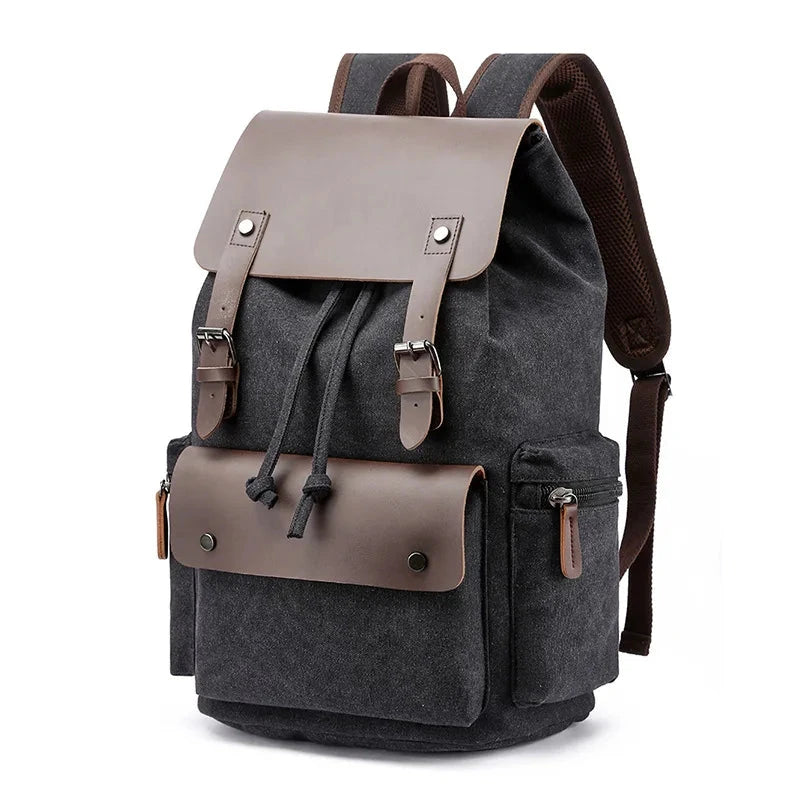 Mochila Retro vintage Lona