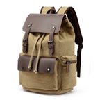 Mochila vintage em Lona Retro