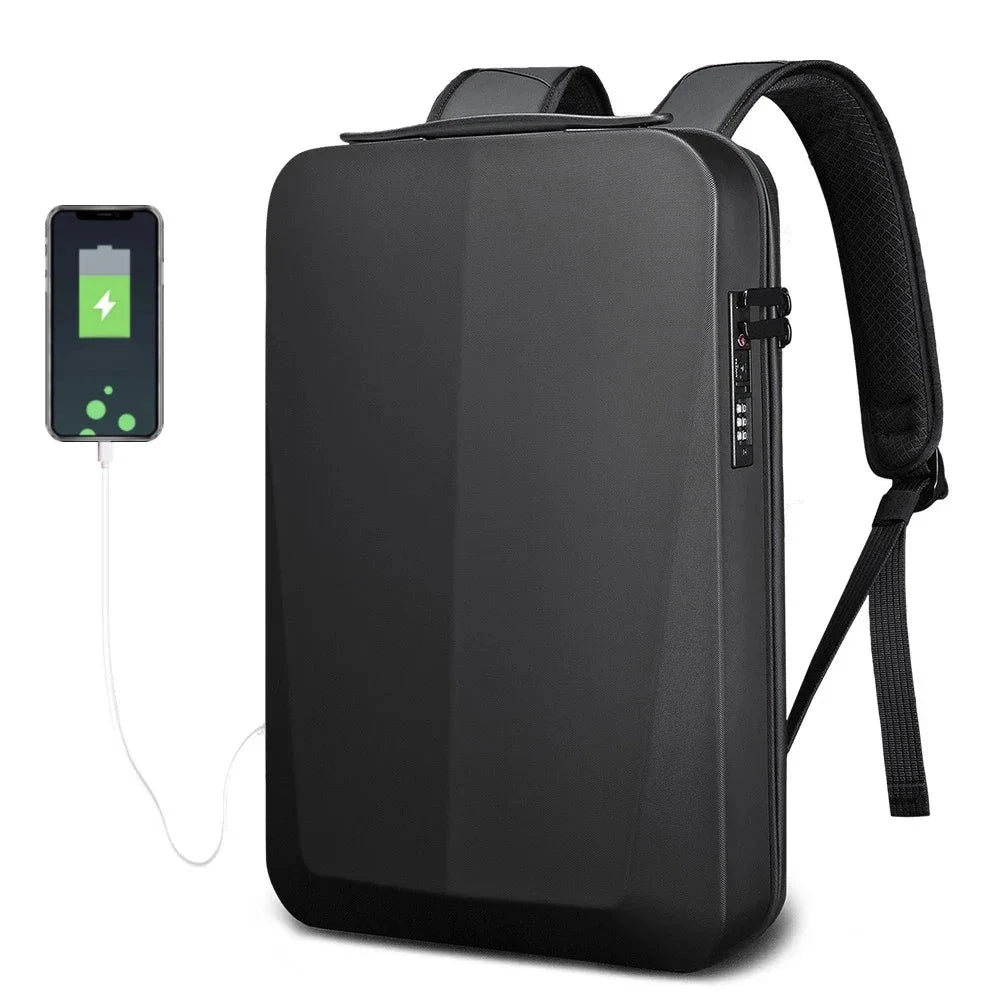 Mochila Rígida Anti-Roubo para Portátil 15.6