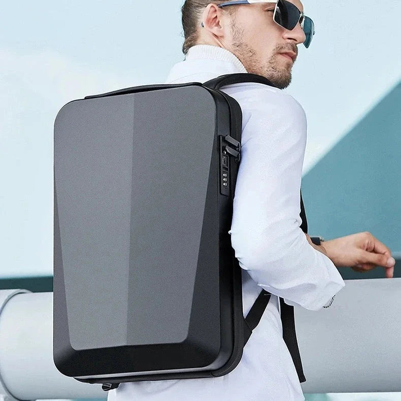 Mochila Rígida Anti-Roubo Portátil 15.6