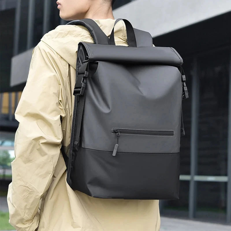 Mochila Roll-Top à Prova D'Água homem