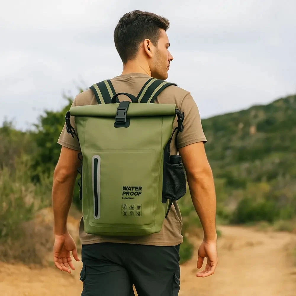 Mochila Roll-Top Waterproof estanque outdoor
