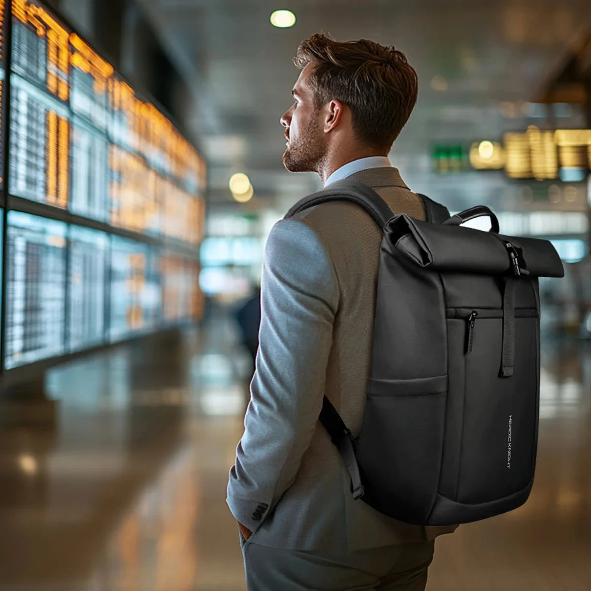 Mochila Rolltop para Portátil 15.6 polegadas homem