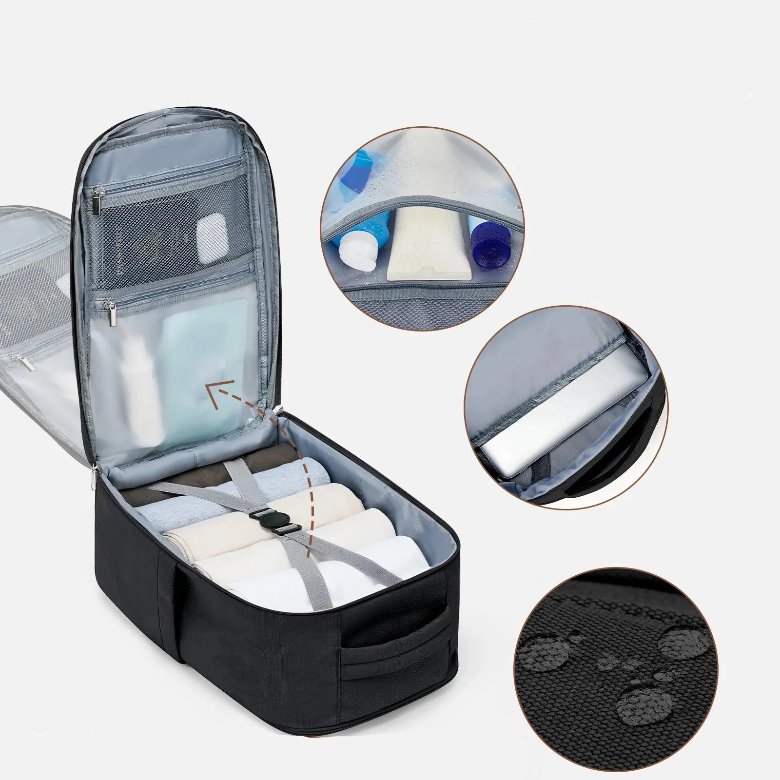 Mochila Ryanair 40x20x25 cm aviao