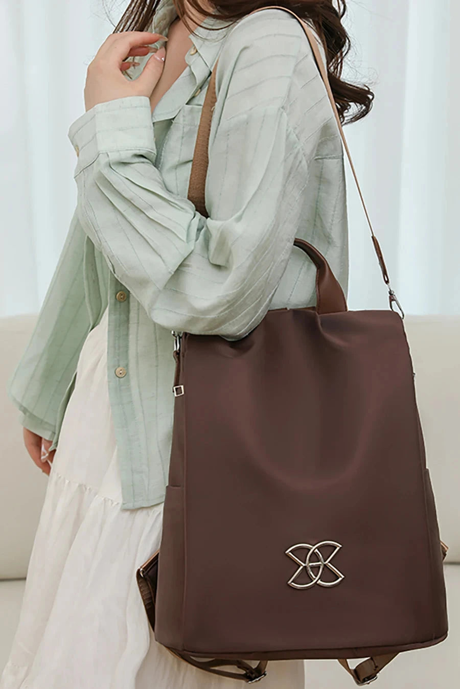 mala Mochila Senhora Anti-Roubo