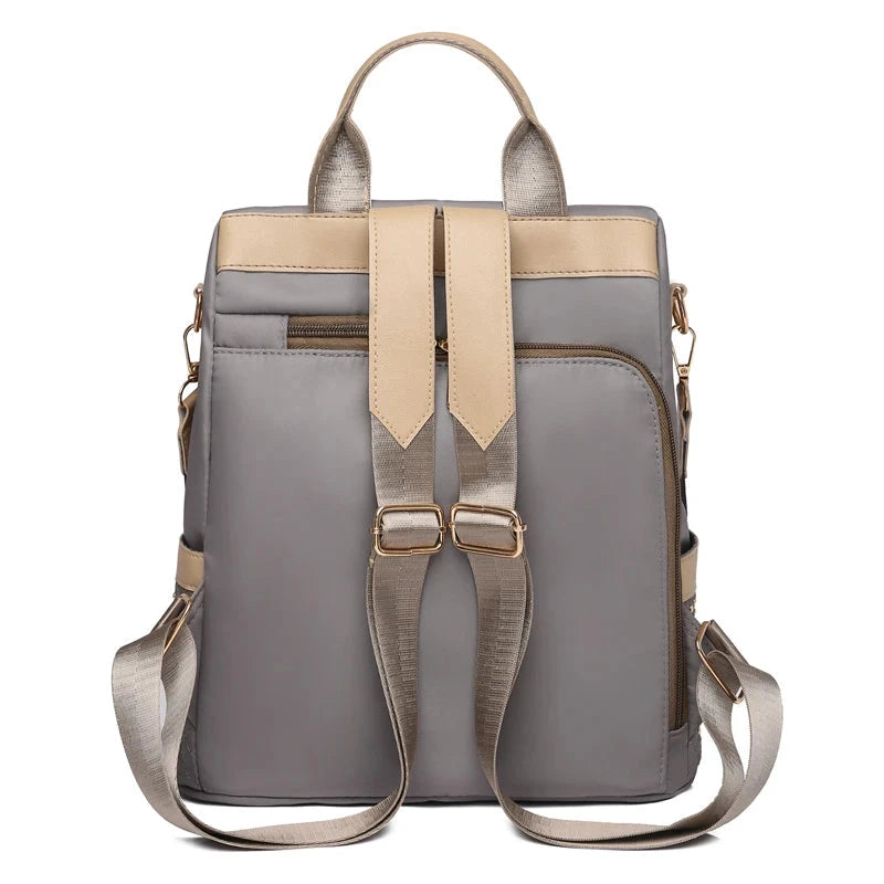 Mochila Senhora Anti-Roubo com Fecho Escondido