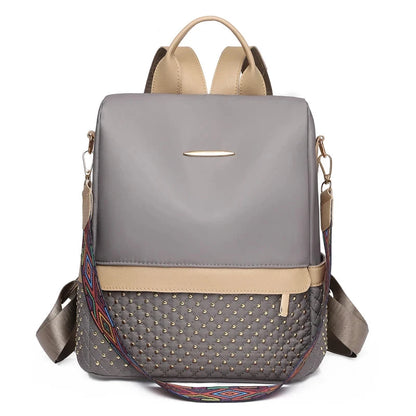 Mochila Senhora Anti-Roubo com Fecho Escondido
