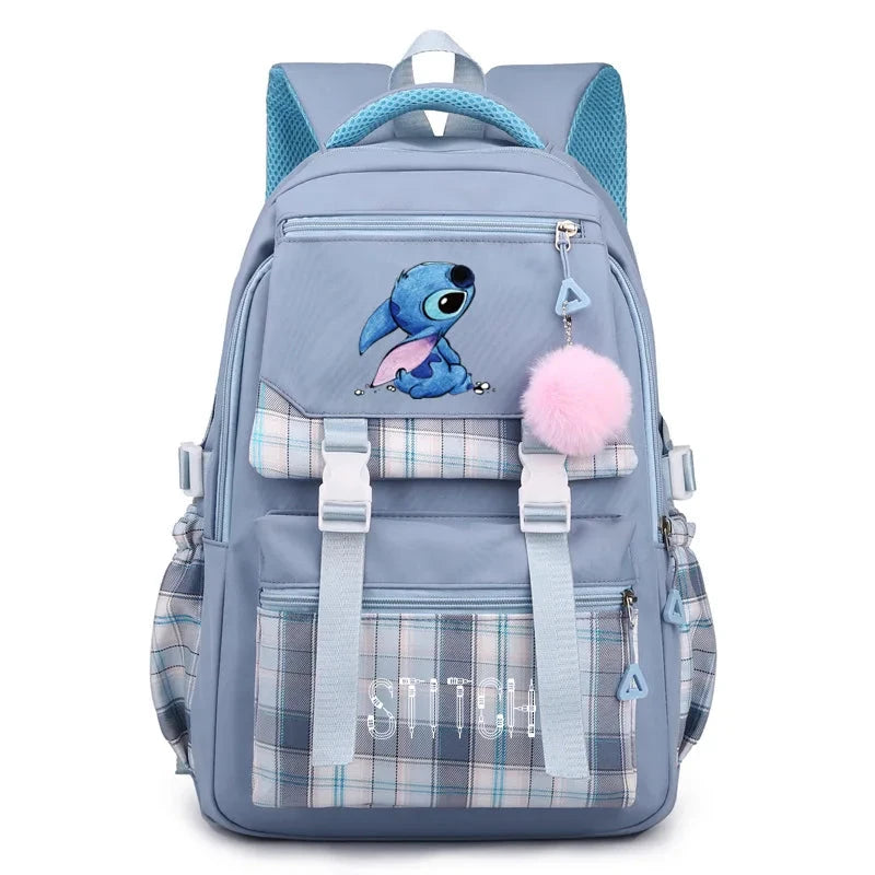 Mochila Stitch Escolar de menina