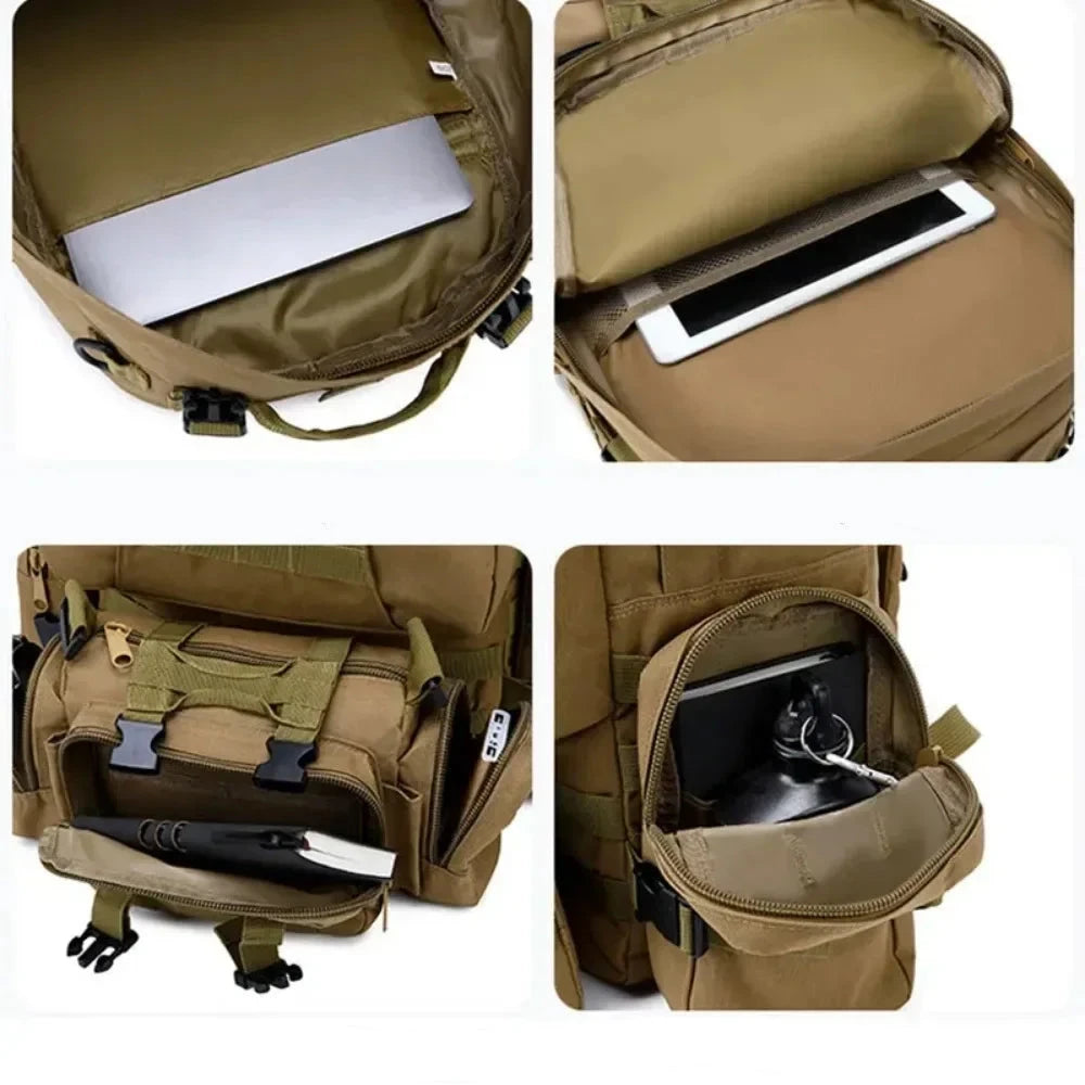 Mochila Tática Militar 55L 4 em 1