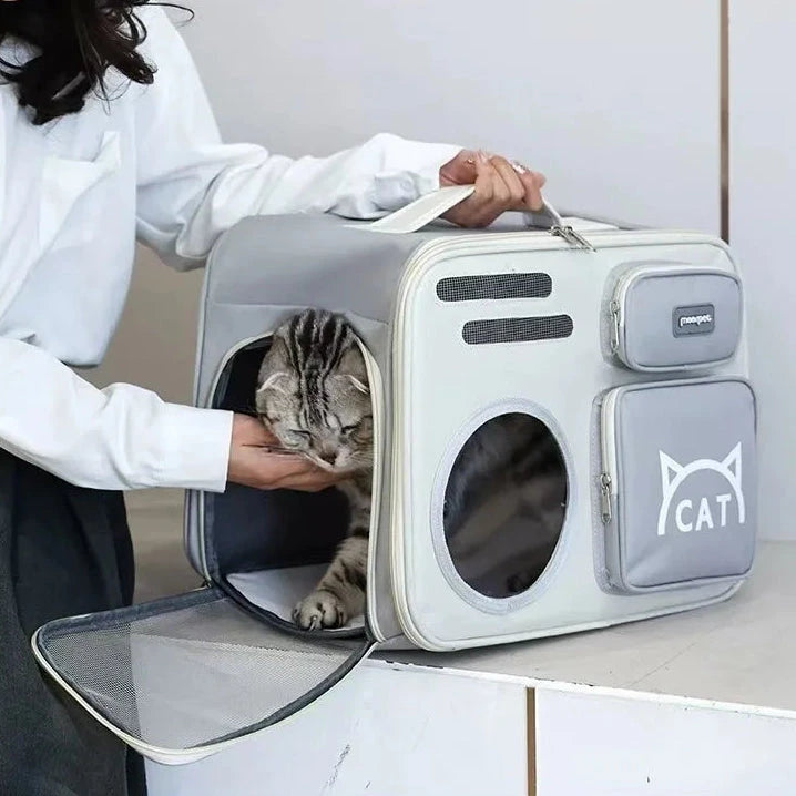 mochila para gato grande