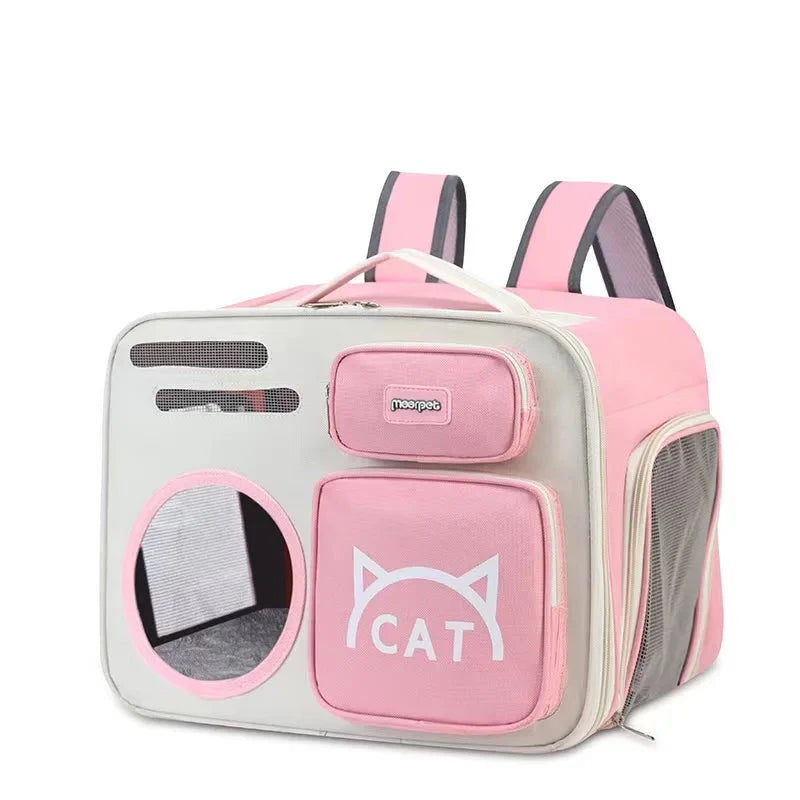 mochila transportadora para gatos grandes