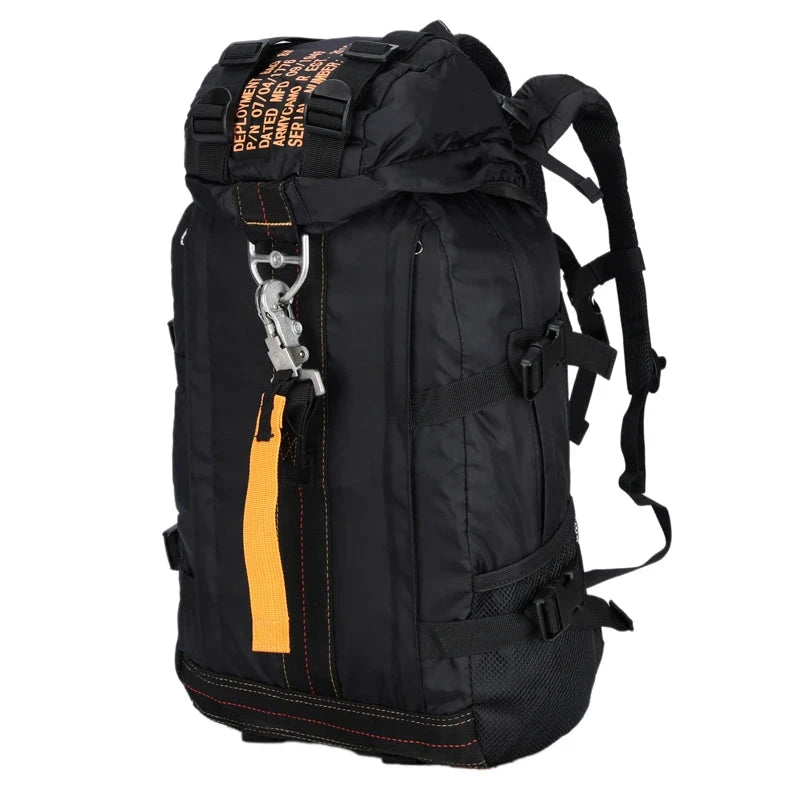 Mochila campismo Militar 30L preto