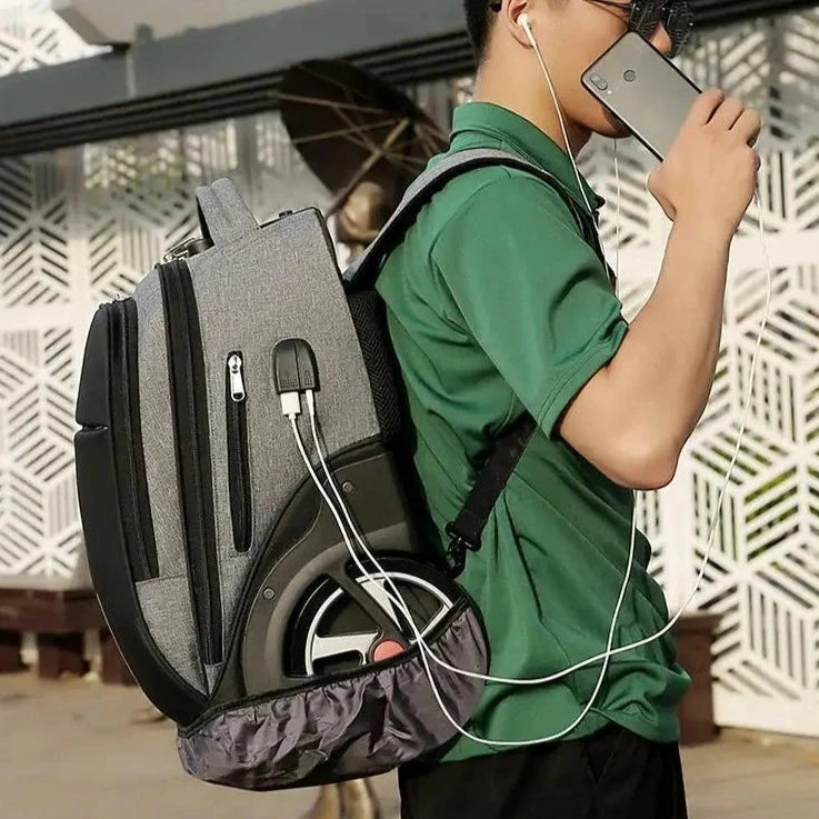 mochila trolley adulto anti roubo  portatil 18