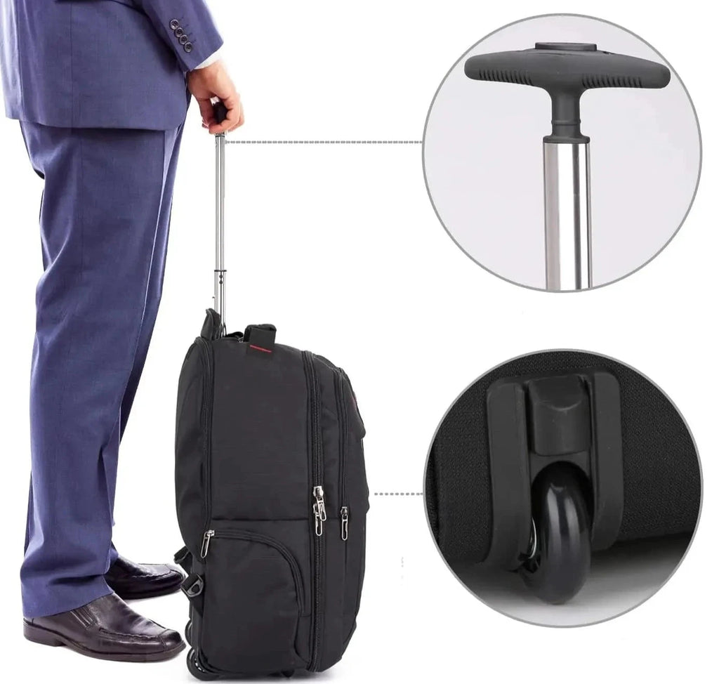 mochila trolley adulto portatil 15.6 masculina