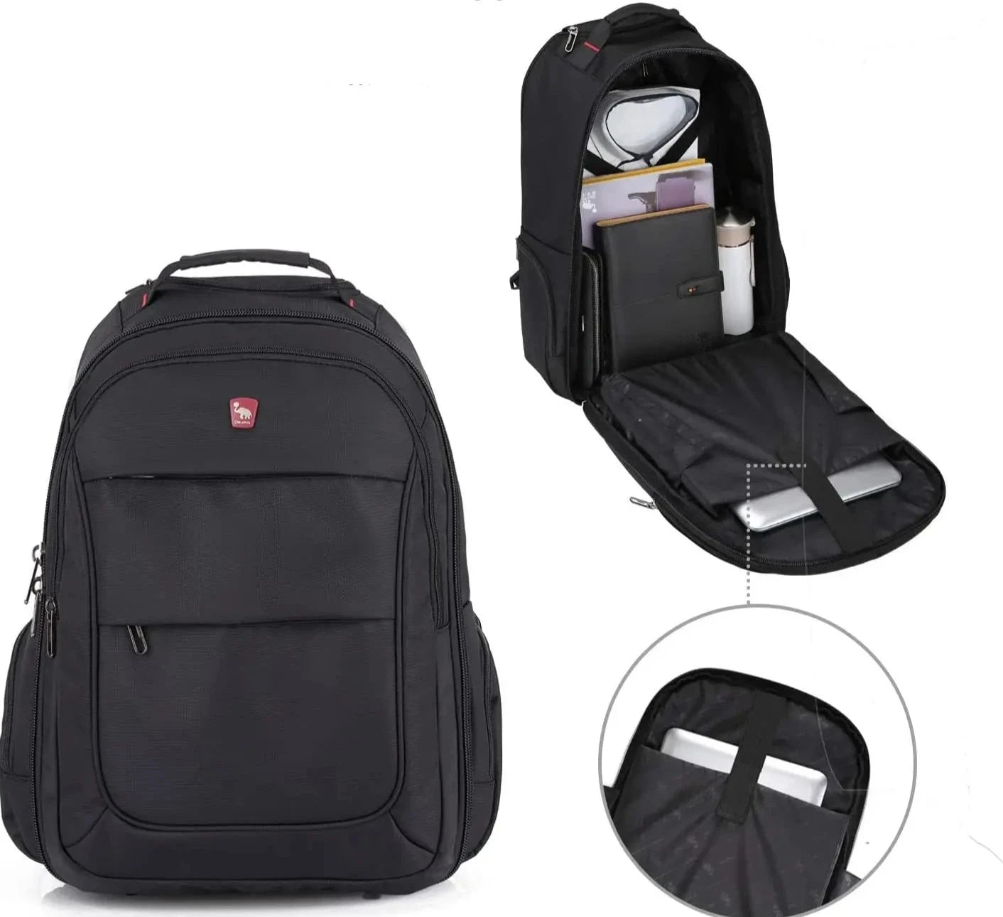 mochila trolley adulto portatil 15.6 rodinhas