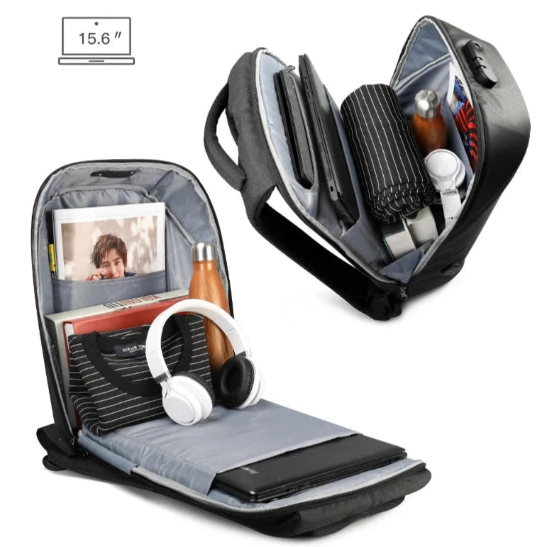 Mochila porta USB Anti-Roubo