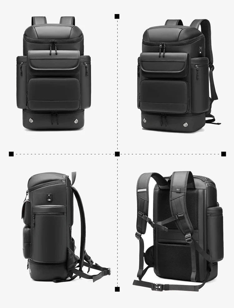Mochila Viagem 50 Litros preto