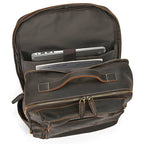 Mochila Vintage em Couro Masculina executiva