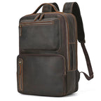 Mochila Vintage em Couro Masculina
