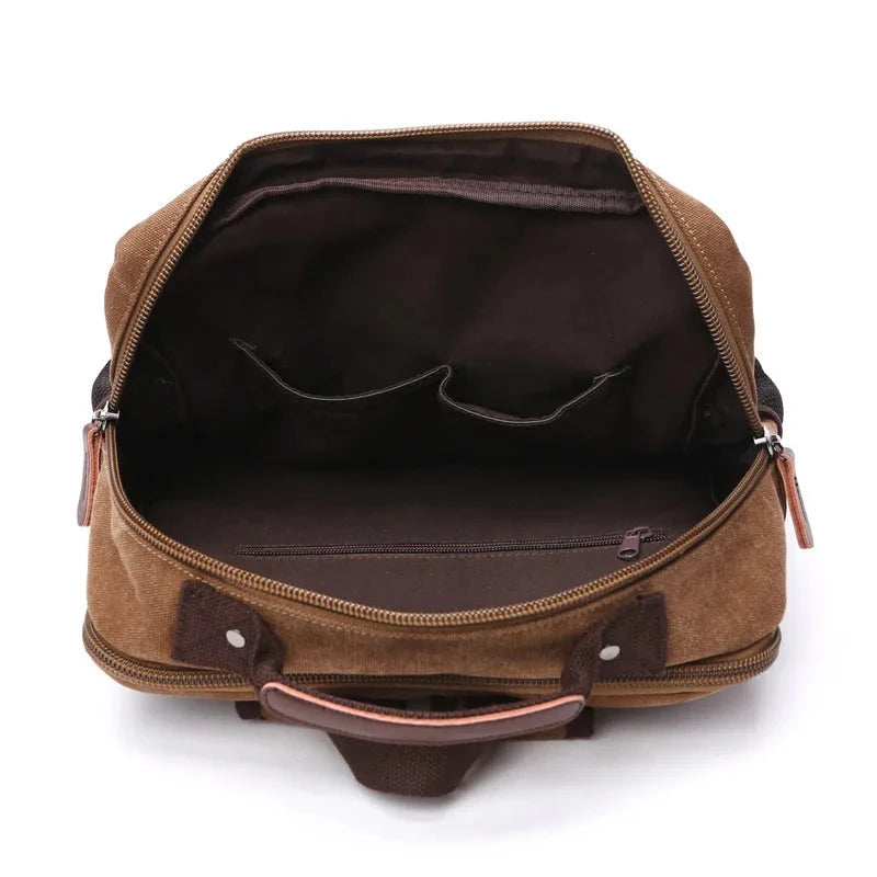 Mochila Vintage Lona masculina