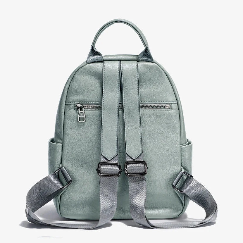 Pequena Mochila Couro Feminina