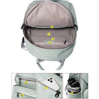 Pequena Mochila de pele Feminina