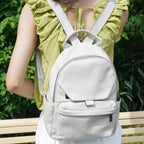 Pequena Mochila em pele Feminina senhora